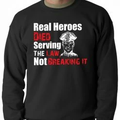 Bewild Positive Reinforcement Real Heroes Adult Crewneck