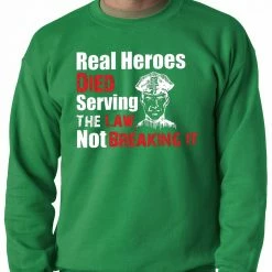 Bewild Positive Reinforcement Real Heroes Adult Crewneck
