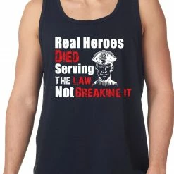 Bewild Cool Funny & Offensive Real Heroes Tanktop