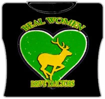 Bewild Real Women Drive Tractors T-shirts Cool Funny & Offensive