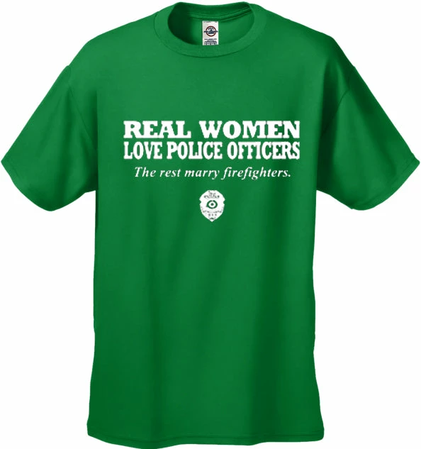 Bewild Positive Reinforcement Real Women Love Police Officers Men's T- Shirt 5 Bewild Positive Reinforcement Real Women Love Police Officers Men's T- Shirt
