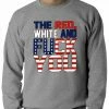 Bewild Red, White & F*ck You Adult Crewneck