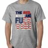 Bewild Red, White & F*ck You Mens T-shirt
