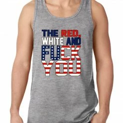 Bewild Red, White & F*ck You Tank Top