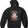 Bewild Cool Funny & Offensive Refuse To Sink Adult Hoodie