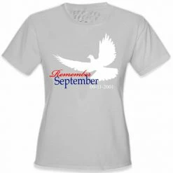 Bewild Remember September 9/11 Girl's Tee
