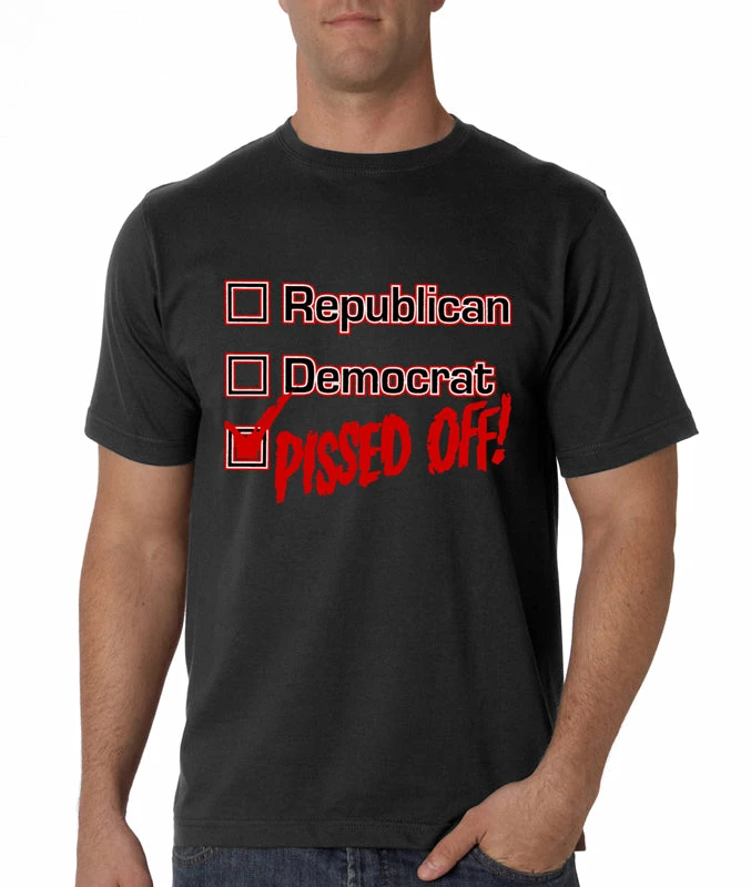 Bewild Republican, Democrat, PISSED OFF! Men's T-Shirt 6 Bewild Republican, Democrat, PISSED OFF! Men's T-Shirt