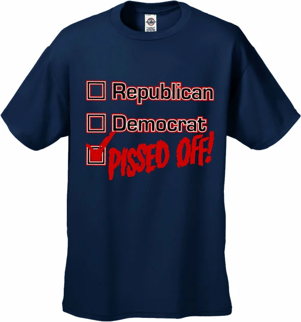 Bewild Republican, Democrat, PISSED OFF! Men's T-Shirt 11 Bewild Republican, Democrat, PISSED OFF! Men's T-Shirt