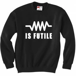 Bewild Resistance Is Futile Borg Crewneck Sweatshirt Cool Funny & Offensive