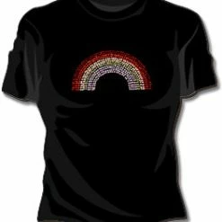 Bewild Rhinestone Rainbow Girls T-Shirt Positive Reinforcement
