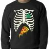 Bewild Rib Cage Munchies Adult Crewneck