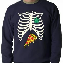 Bewild Rib Cage Munchies Adult Crewneck