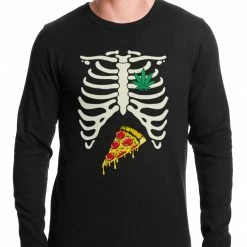 Bewild Rib Cage Munchies Thermal Shirt