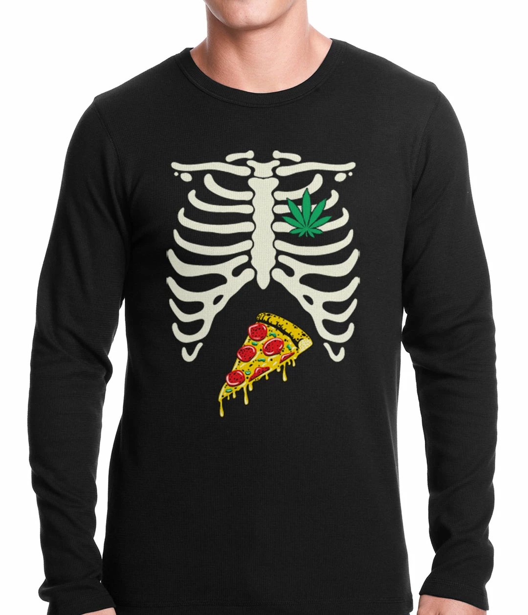 Bewild Rib Cage Munchies Thermal Shirt 4 Bewild Rib Cage Munchies Thermal Shirt