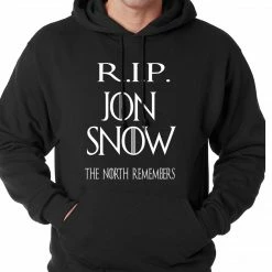Bewild RIP Jon Snow - The North Remembers Adult Hoodie