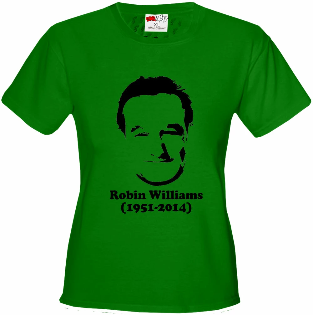 Bewild Robin Williams Tribute Girl's T-Shirt Positive Reinforcement 7 Bewild Robin Williams Tribute Girl's T-Shirt Positive Reinforcement