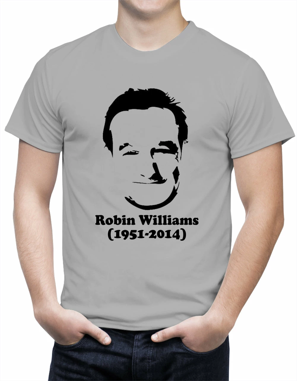 Bewild Robin Williams Tribute Mens T-shirt 3 Bewild Robin Williams Tribute Mens T-shirt