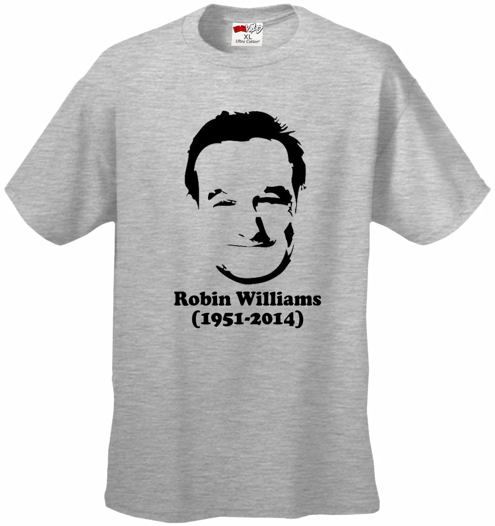 Bewild Robin Williams Tribute Mens T-shirt 5 Bewild Robin Williams Tribute Mens T-shirt