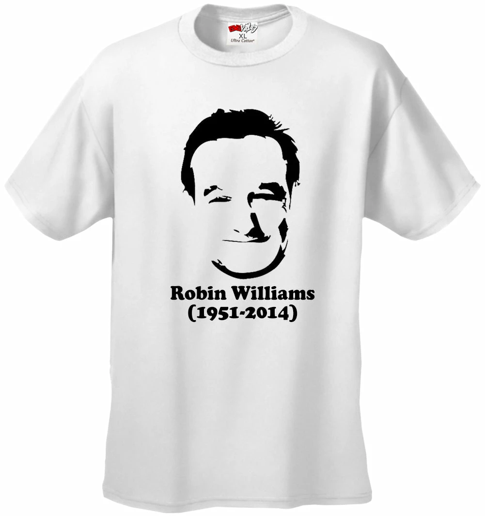 Bewild Robin Williams Tribute Mens T-shirt 13 Bewild Robin Williams Tribute Mens T-shirt