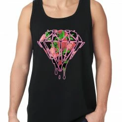 Bewild Roses Dripping Diamond Tank Top Cool Funny & Offensive