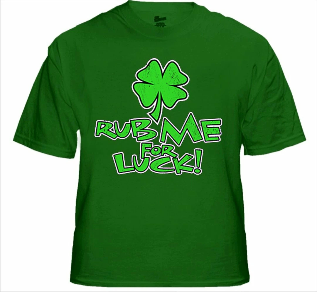Bewild Rub Me For Luck Men's Irish T-Shirts 6 Bewild Rub Me For Luck Men's Irish T-Shirts
