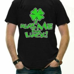 Bewild Rub Me For Luck Men's Irish T-Shirts 14 Bewild Rub Me For Luck Men's Irish T-Shirts
