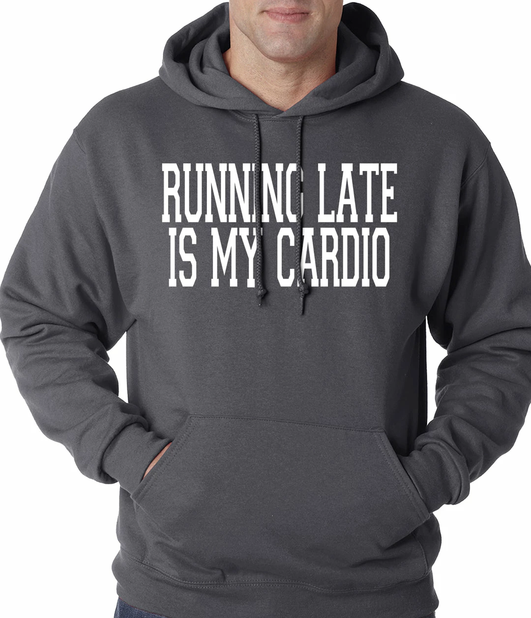 Bewild Running Late Is My Cardio Adult Hoodie Cool Funny & Offensive 5 Bewild Running Late Is My Cardio Adult Hoodie Cool Funny & Offensive
