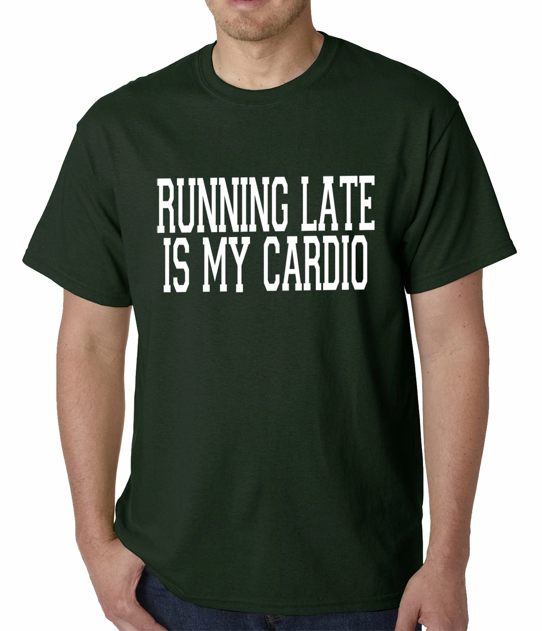 Bewild Running Late Is My Cardio Mens T-shirt Cool Funny & Offensive 6 Bewild Running Late Is My Cardio Mens T-shirt Cool Funny & Offensive