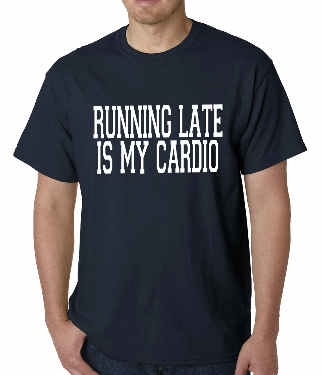 Bewild Running Late Is My Cardio Mens T-shirt Cool Funny & Offensive 10 Bewild Running Late Is My Cardio Mens T-shirt Cool Funny & Offensive