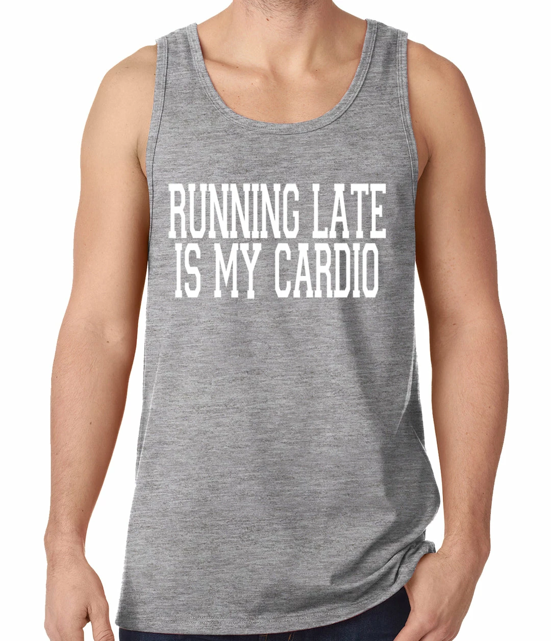 Bewild Running Late Is My Cardio Tank Top Cool Funny & Offensive 4 Bewild Running Late Is My Cardio Tank Top Cool Funny & Offensive