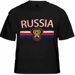 Bewild Russia Vintage Shield International Mens T-Shirt Nationality & Ethnic 13 Bewild Russia Vintage Shield International Mens T-Shirt Nationality & Ethnic