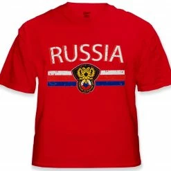 Bewild Russia Vintage Shield International Mens T-Shirt Nationality & Ethnic 14 Bewild Russia Vintage Shield International Mens T-Shirt Nationality & Ethnic