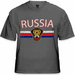 Bewild Russia Vintage Shield International Mens T-Shirt Nationality & Ethnic 17 Bewild Russia Vintage Shield International Mens T-Shirt Nationality & Ethnic