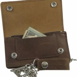 Bewild Wallets & Chains Rustic Brown Leather 6
