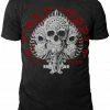 Bewild Ryder Supply Clothing - 3 Skulls Mens T-shirt (Black)