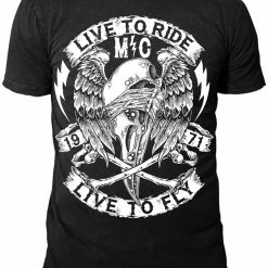 Bewild Ryder Supply Clothing - Fly Mens T-shirt (Black)