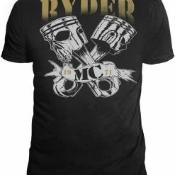 Bewild Ryder Supply Clothing - Thunder Mens T-shirt (Black)