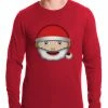 Bewild Santa Emoji Thermal Shirt 2 Bewild Santa Emoji Thermal Shirt