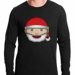 Bewild Santa Emoji Thermal Shirt 7 Bewild Santa Emoji Thermal Shirt