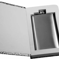 Bewild Secret Hidden Flask In A Marble Note Book