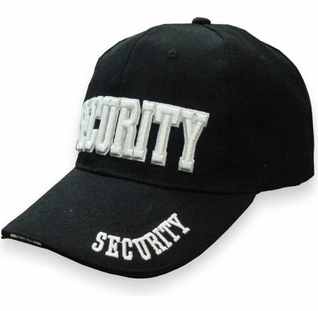 Bewild Security Baseball Hat (Black) Brimmed Hats 3 Bewild Security Baseball Hat (Black) Brimmed Hats