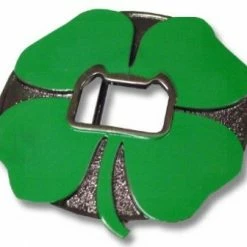 Bewild Shamrock Bottle Opener Belt Buckle With FREE Belt Belt Buckles