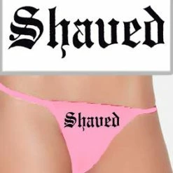 Bewild Thongs Shaved Thong