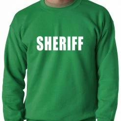 Bewild Sheriff Costum Adult Crewneck Halloween Prints 12 Bewild Sheriff Costum Adult Crewneck Halloween Prints