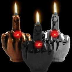 Bewild Shooting Flame Middle Finger Lighter