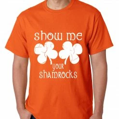 Bewild Men's T-Shirts Show Me Your Shamrocks St. Patrick's Day Mens T-shirt 13 Bewild Men's T-Shirts Show Me Your Shamrocks St. Patrick's Day Mens T-shirt