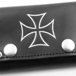 Bewild Silver Iron Cross Chain Wallet