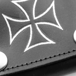 Bewild Silver Iron Cross Chain Wallet