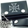 Bewild Silver Iron Cross Chain Wallet