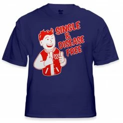 Bewild Single & Disease Free T-Shirt